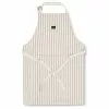 Lexington Icons Herringbone Striped Schürze, Beige