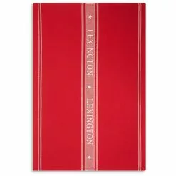 Lexington Icons Jacquard Star Geschirrtuch, Rot