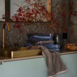 Lexington Original Handtuch Tan / Dunkelgrau Melange, 50x70 Cm -Kindertextilien Verkäufe lexington original handtuch tan dunkelgrau melange 3