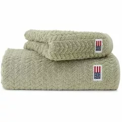 Lexington Structured Handtuch 50x70 Cm, Vintage Green