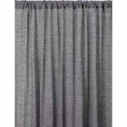 Linum Intermezzo Vorhang Faltenband 140x290 Cm, Ink Blue