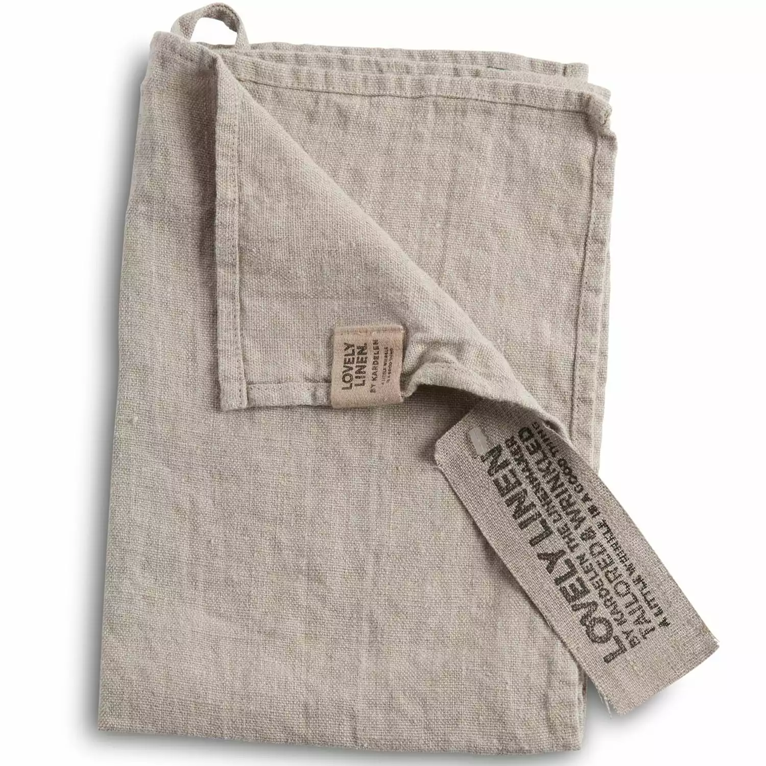 Lovely Linen Lovely Gästehandtuch Leinen 35x50 Cm, Natural Beige 1 Lovely Linen Lovely Gästehandtuch Leinen 35x50 Cm, Natural Beige