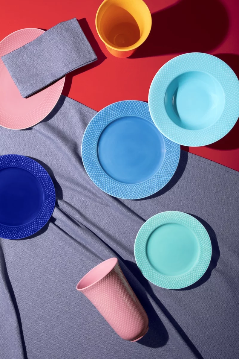 Lyngby Porcelæn Herringbone Tischdecke Blau, 150x370 Cm 6 Lyngby Porcelæn Herringbone Tischdecke Blau, 150x370 Cm – Bild 6