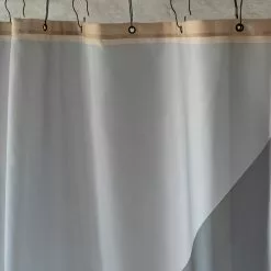 Mette Ditmer Duet Duschvorhang Hellgrau, 150x200 Cm 4 Mette Ditmer Duet Duschvorhang Hellgrau, 150x200 Cm -Kindertextilien Verkäufe mette ditmer duet shower curtain w150xl200 cm light grey 1