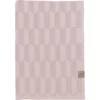 Mette Ditmer Geo Handtuch Powder Rose 2-er Set, 35x55 Cm