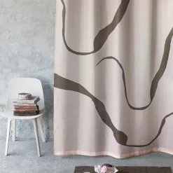 Mette Ditmer Process Duschvorhang Braun, 150x200 Cm 6 Mette Ditmer Process Duschvorhang Braun, 150x200 Cm -Kindertextilien Verkäufe mette ditmer process shower curtain w150xl200 cm brown 2