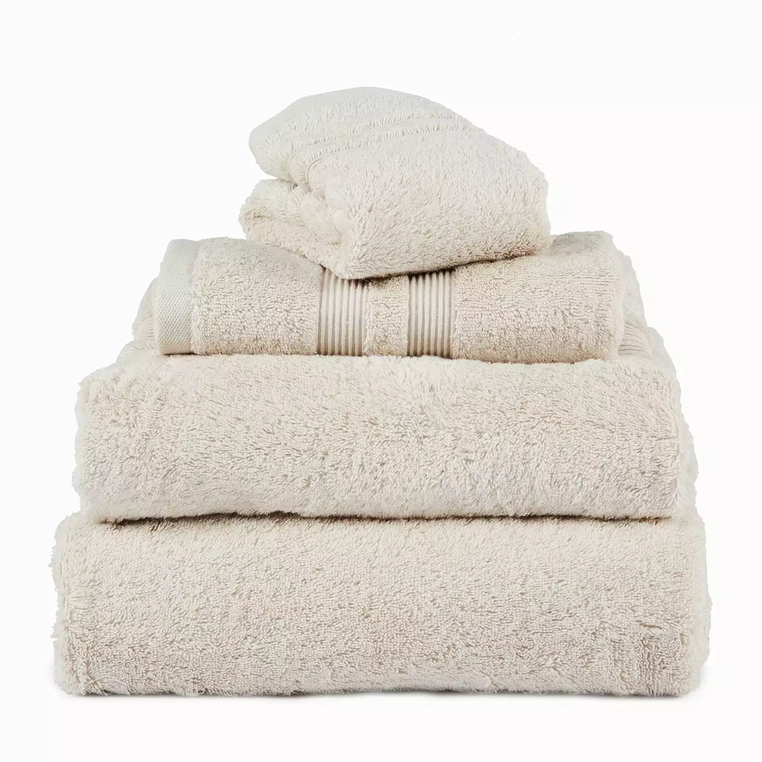 Mille Notti Fontana Handtuch 100x150cm, Ivory EKO 1 Mille Notti Fontana Handtuch 100x150cm, Ivory EKO