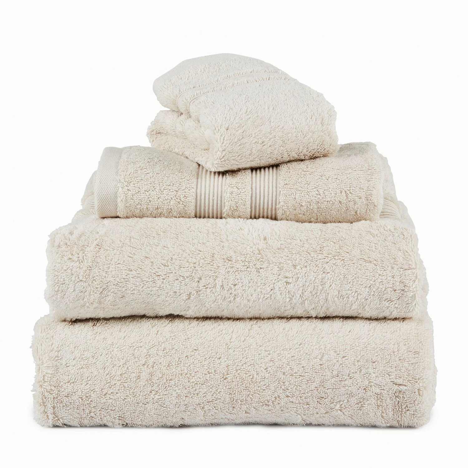 Mille Notti Fontana Handtuch 70x140cm, Ivory EKO 1 Mille Notti Fontana Handtuch 70x140cm, Ivory EKO