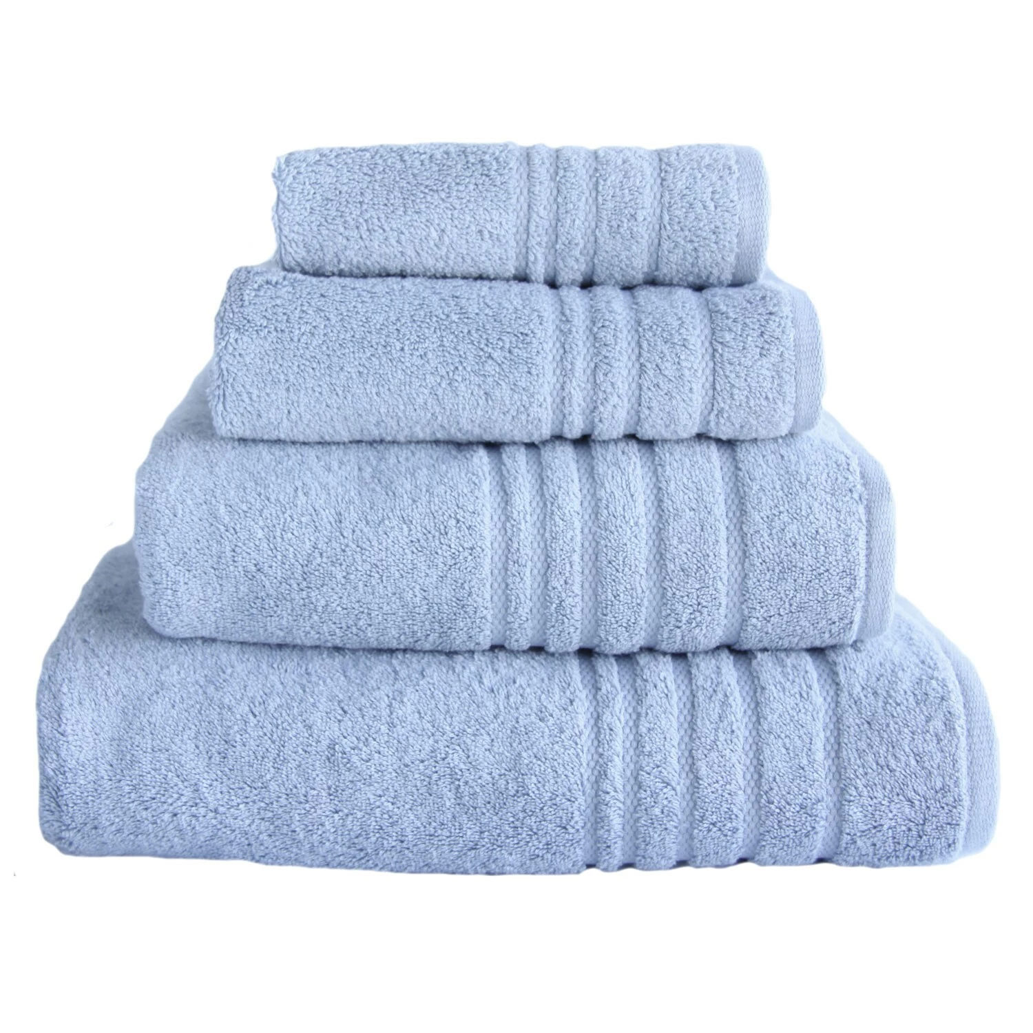 Mimou Devon Badehandtuch 70x140 Cm, Hellblau 2 Mimou Devon Badehandtuch 70x140 Cm, Hellblau – Bild 2