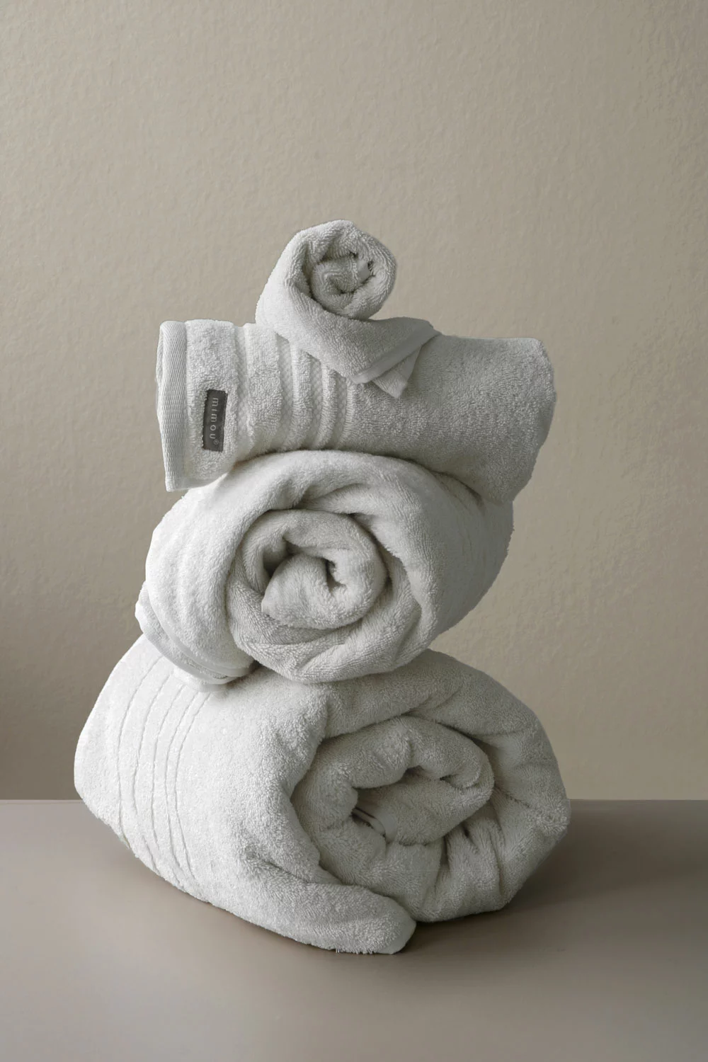 Mimou Devon Badehandtuch 70x140 Cm, Weiß 3 Mimou Devon Badehandtuch 70x140 Cm, Weiß – Bild 3