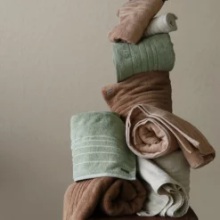 Mimou Devon Badetuch 70x140 Cm, Cement -Kindertextilien Verkäufe mimou devon badetuch 70x140 cm 3