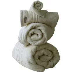 Mimou Devon Handtuch 50x70 Cm, Kaolinweiß -Kindertextilien Verkäufe mimou devon handtuch 50x70 cm 25