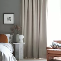 Mimou Hotel Blackout-Vorhang 290x290 Cm,  Sandnaturfarben