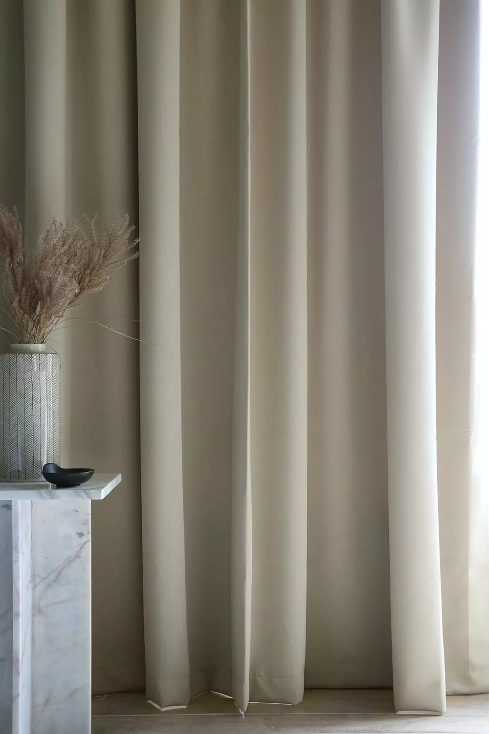 Mimou Hotel Blackout-Vorhang 290x290 Cm, Sandnaturfarben 3 Mimou Hotel Blackout-Vorhang 290x290 Cm, Sandnaturfarben – Bild 3