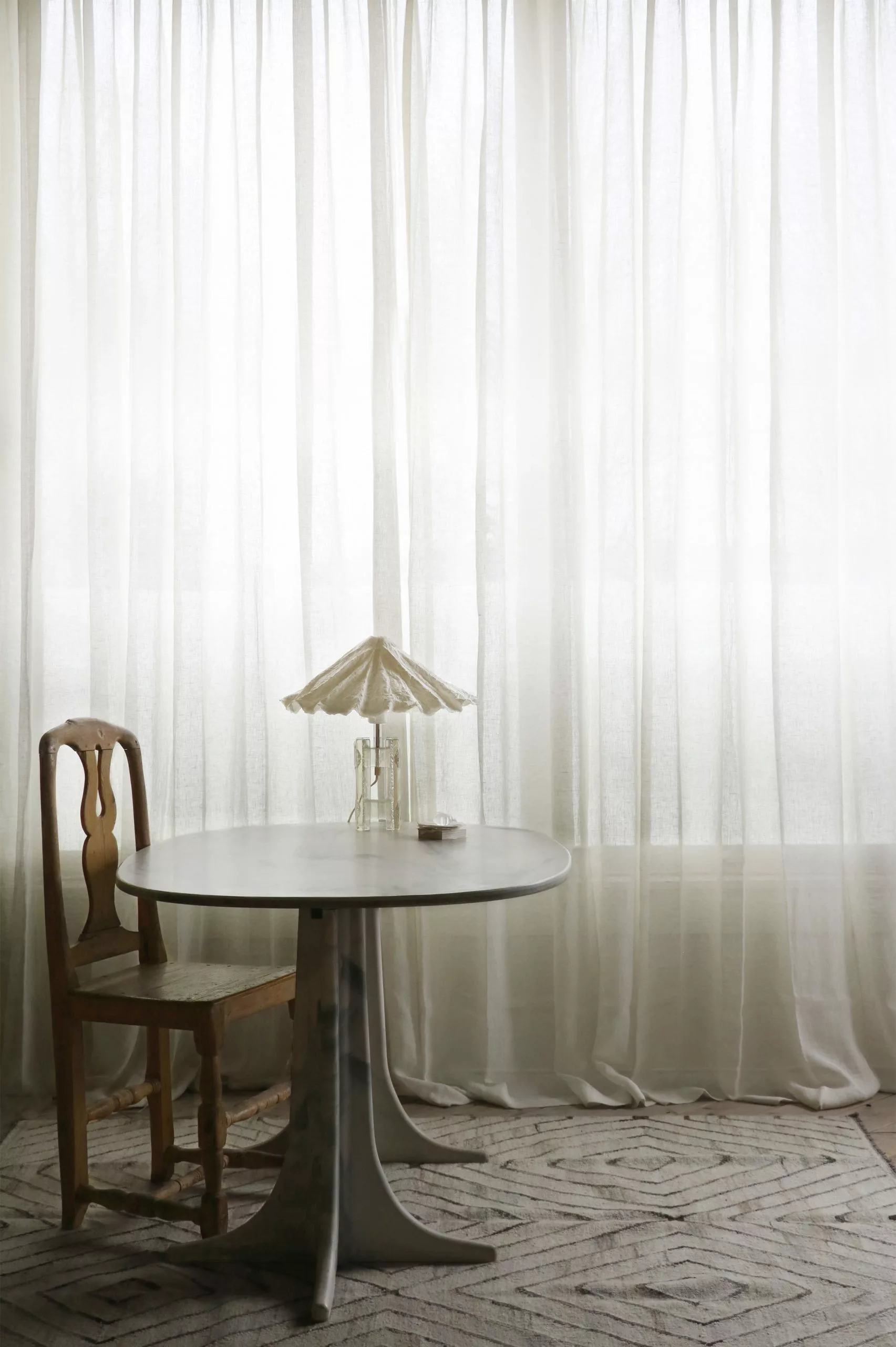 Mimou Kelly Vorhang Leinen Doppelte Breite Kaolinweiß, 293x290 Cm 2 Mimou Kelly Vorhang Leinen Doppelte Breite Kaolinweiß, 293x290 Cm – Bild 2