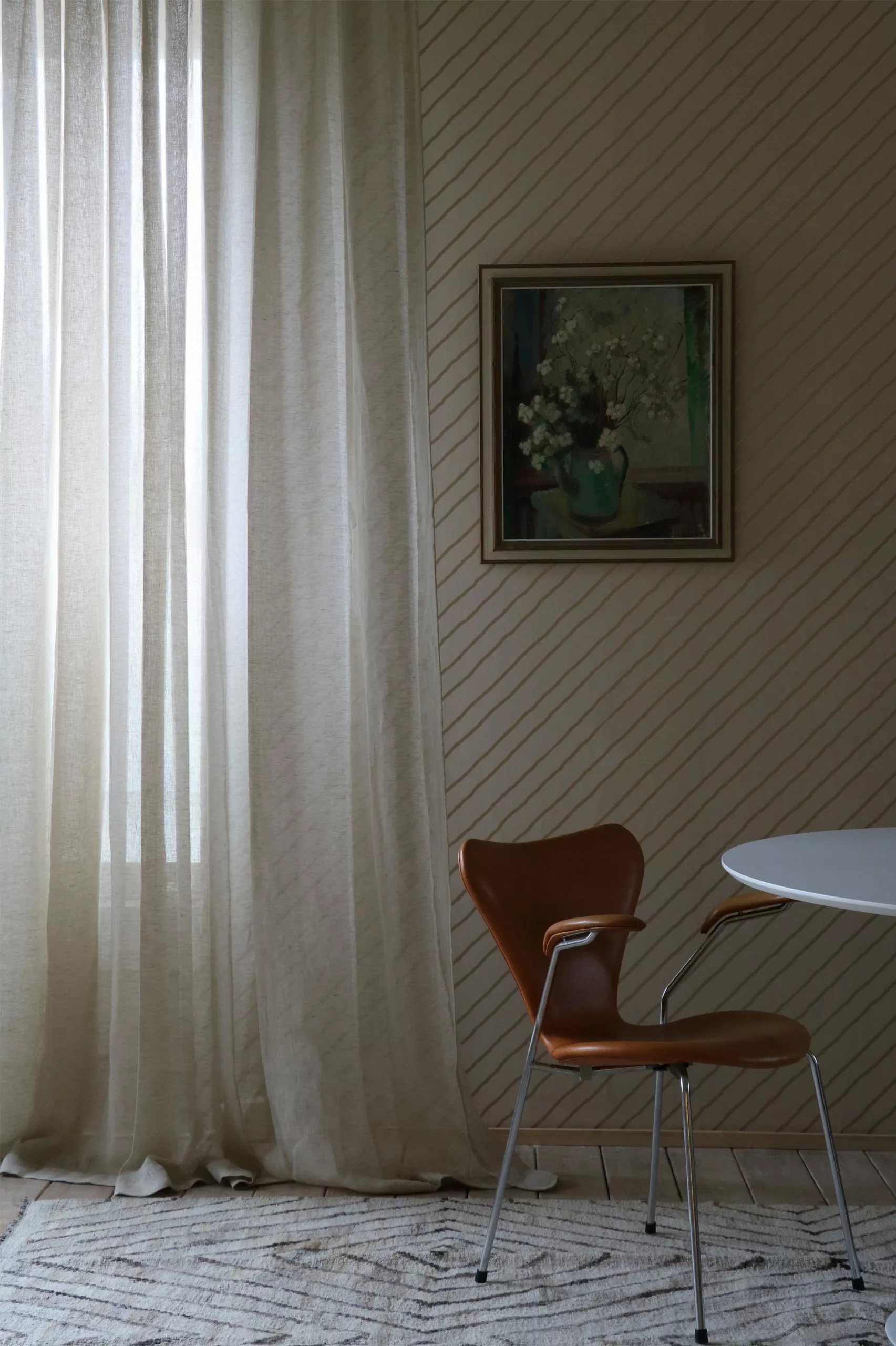 Mimou Kelly Vorhang Leinen Doppelte Breite Sand Nature, 293x290 Cm 4 Mimou Kelly Vorhang Leinen Doppelte Breite Sand Nature, 293x290 Cm – Bild 4