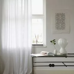 Mimou Lyx Hotellvoile Gardin 290x250 Cm, White