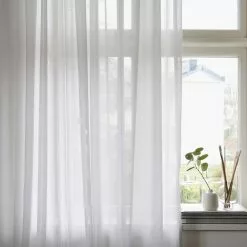 Mimou Lyx Hotellvoile Gardin 290x250 Cm, White -Kindertextilien Verkäufe mimou lyx hotellvoile vorhang 290x250 cm 11