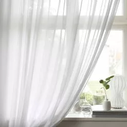 Mimou Lyx Hotellvoile Gardin 290x250 Cm, White -Kindertextilien Verkäufe mimou lyx hotellvoile vorhang 290x250 cm 12