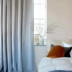 Mimou Hotel-Verdunkelungsvorhang Doppelt Breite, Grau, 290x250 Cm -Kindertextilien Verkäufe mimou lyx lichtundurchlassiger hotelvorhang 290x250 cm 2