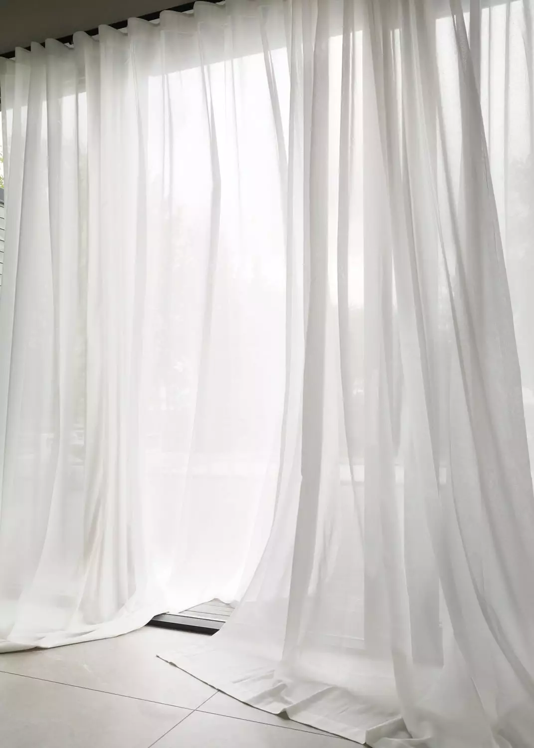 Mimou Mimmi Vorhang Recycelt Stoff Doppelt Breite, Naturweiß, 290x250 Cm 4 Mimou Mimmi Vorhang Recycelt Stoff Doppelt Breite, Naturweiß, 290x250 Cm – Bild 4