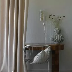 Mimou Retreat Vorhang Recycelte Wolle Porzellan-beigefarben , 290x140 Cm -Kindertextilien Verkäufe mimou retreat vorhang recycelte wolle porzellan beigefarben 2 1