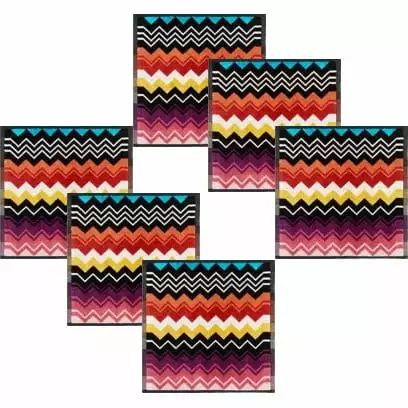 Missoni Home Giacomo Handtücher 6-er Set, 100 1 Missoni Home Giacomo Handtücher 6-er Set, 100