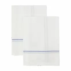 Nicolas Vahé Amow Küchenhandtuch 2-er Set, Weiß/Blau