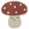 OYOY Malle Mushroom Teppich 75x77 Cm, Rot