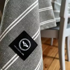 Recycled By Wille Agda Tischdecke 140x240 Cm, Olivgrün -Kindertextilien Verkäufe recycled by wille duk agda 140x240 olivegron behandl 5