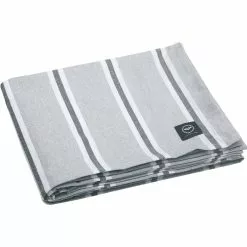 Recycled By Wille Svea Tischdecke, Grau / Weiß / Dunkelgrau