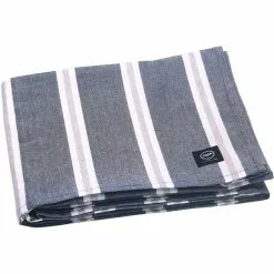 Recycled By Wille Svea Tischdecke 140x240 Cm, Marin / Weiß / Grau