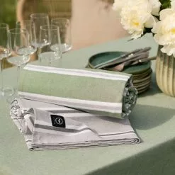 Recycled By Wille Svea Tischdecke Behandelt 90x90 Cm, Grau / Weiß / Dunkelgrau -Kindertextilien Verkäufe recycled by wille svea tischdecke behandelt 90x90 cm 5