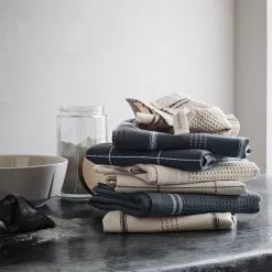 Rosendahl Copenhagen Alpha Geschirrtuch 50x70 Cm, Dunkelgrau Melange -Kindertextilien Verkäufe rosendahl copenhagen alpha kitchen towel 50x70 cm sand 11