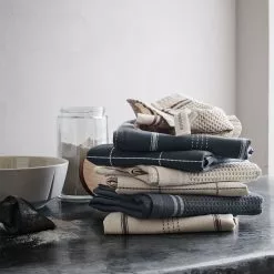 Rosendahl Copenhagen Gamma Geschirrtuch 50x70 Cm, Dunkelgrau Melange -Kindertextilien Verkäufe rosendahl copenhagen gamma kitchen towel 50x70 cm sand 11