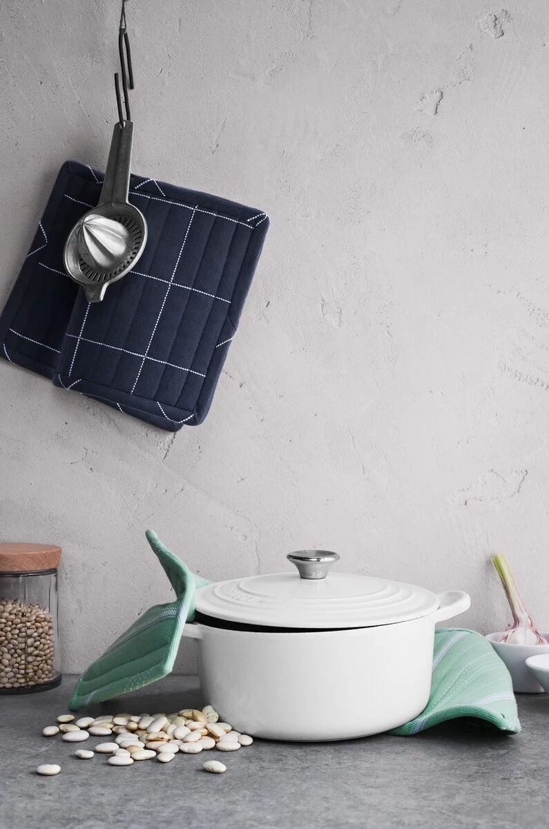 Rosendahl Copenhagen Gamma Topflappen 22x22 Cm 2-er Set, Grau 3 Rosendahl Copenhagen Gamma Topflappen 22x22 Cm 2-er Set, Grau – Bild 3